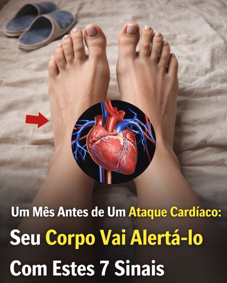 7 possíveis sinais de alerta que o seu corpo pode apresentar um mês antes de um ataque cardíaco – especialmente o sexto