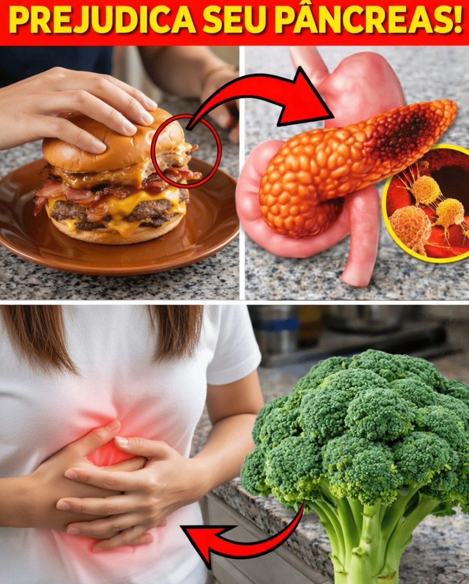 10 Alimentos do Dia a Dia que Podem Estressar o Seu Pâncreas e Aumentar os Fatores de Risco para Câncer de Pâncreas