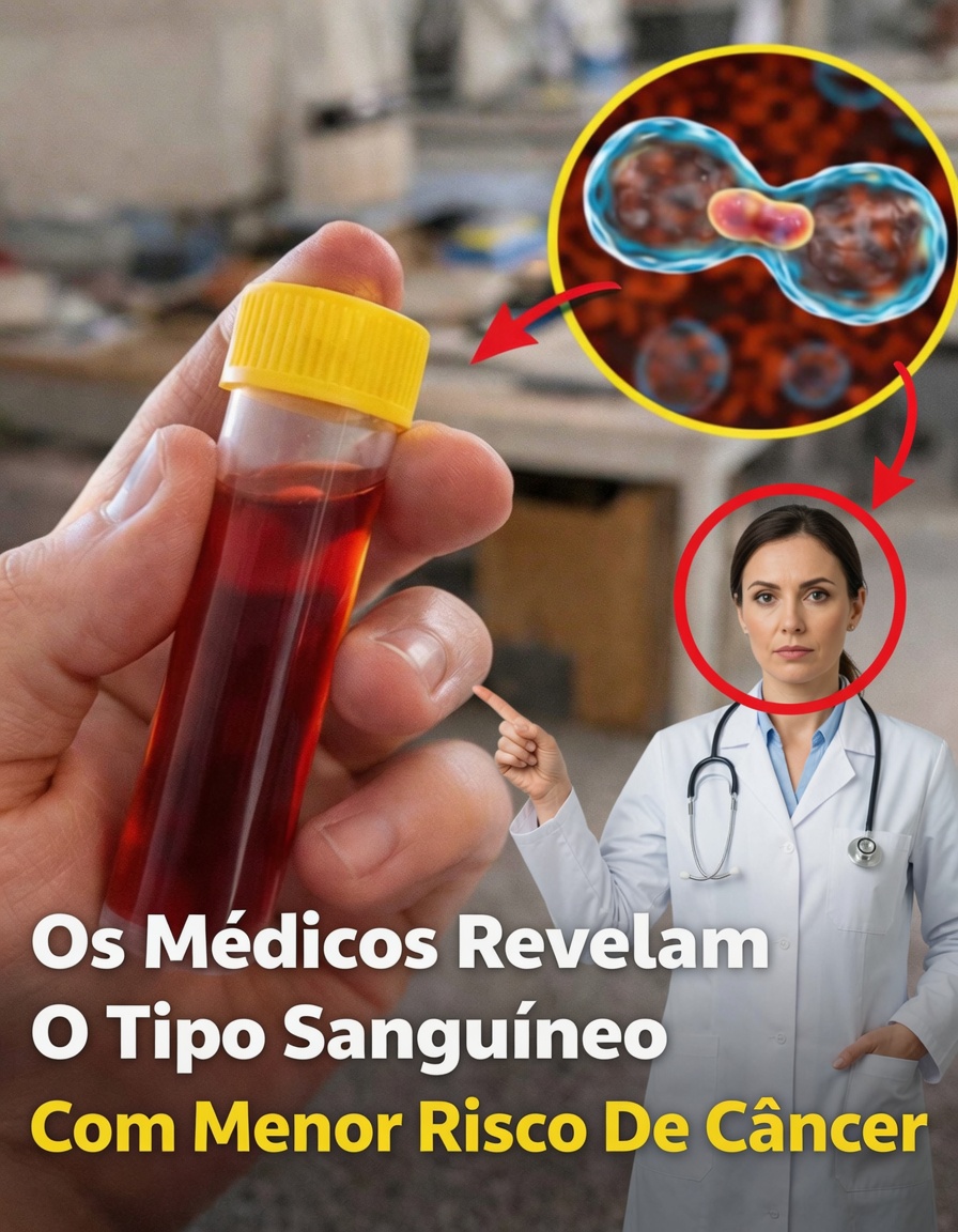 Médicos Revelam o Tipo de Sangue com Menor Risco de Câncer Segundo Estudos Recentes