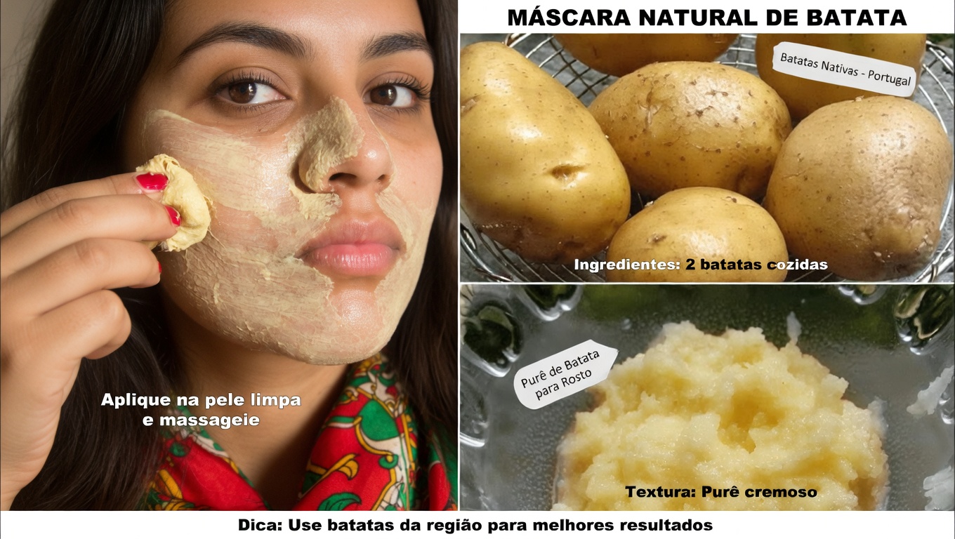 Desvende o Segredo da Cozinha: Como Batatas e Gengibre Podem Ajudar a Deixar a Pele Mais Iluminada e Uniforme