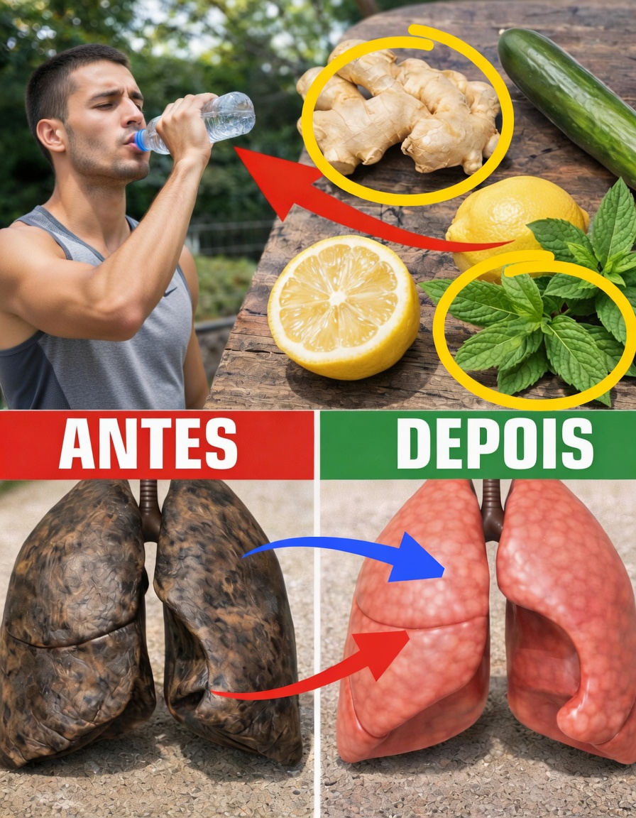 14 Razões Pelas Quais Você Deve Beber Pepino, Gengibre, Hortelã, Limão e Água Todos os Dias