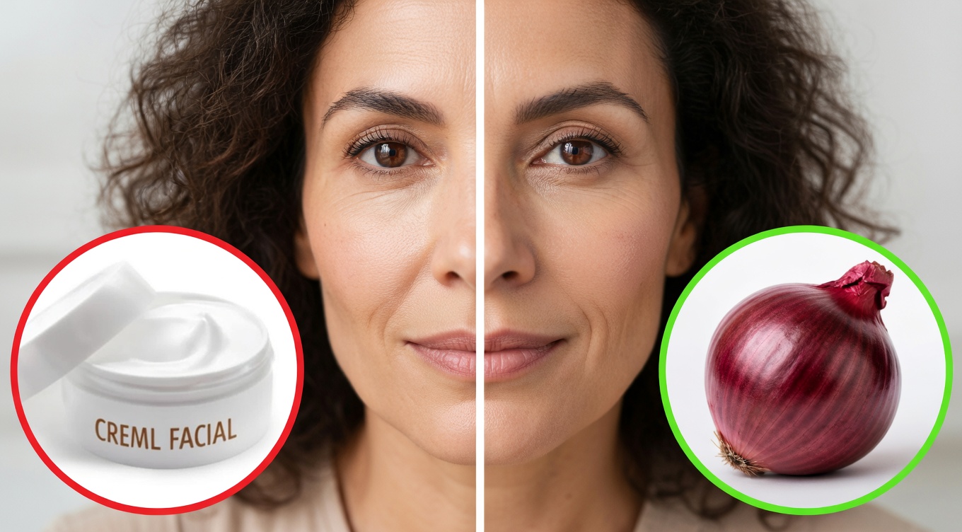 Cebola roxa para o rosto: o truque natural de cozinha que milhares estão explorando para uma aparência de pele radiante e com tom uniforme