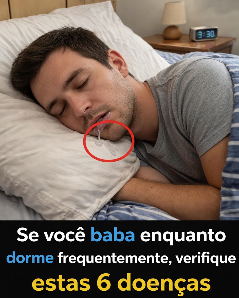 Se você baba com frequência enquanto dorme, verifique estas 6 doenças