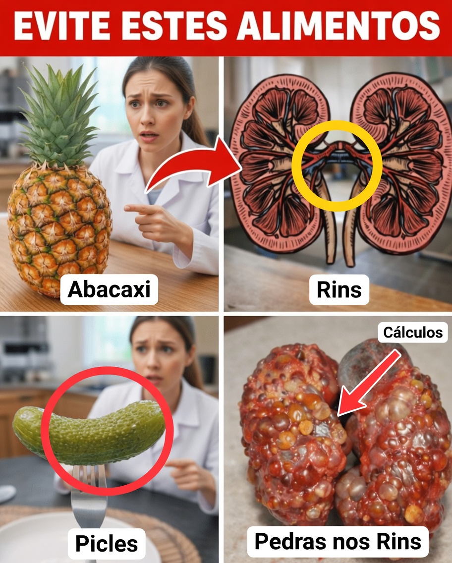 Estes 10 Alimentos Estão Secretamente Destruindo os Seus Rins!