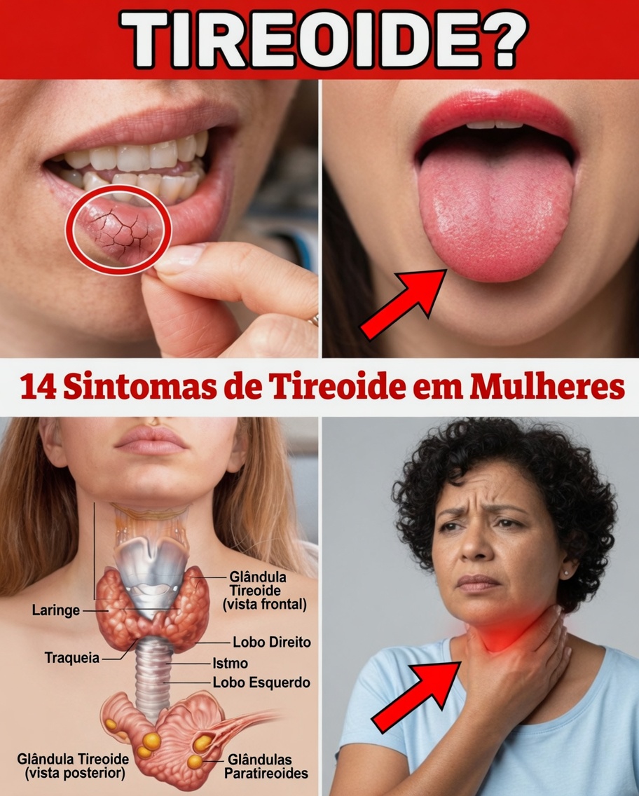 14 Sintomas de Tireoide em Mulheres que Você Nunca Deve Ignorar