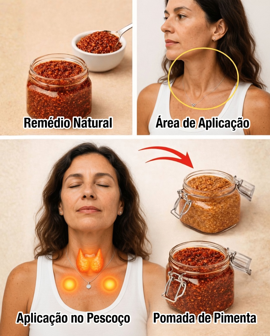 A Simples Mistura de 3 Ingredientes que Está Ajudando Milhares a Apoiar Naturalmente a Saúde da Tireoide
