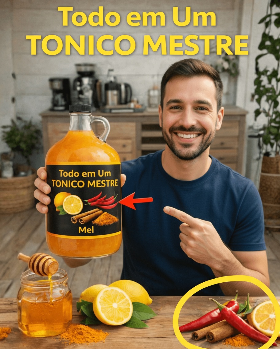 Como Fazer Shots de Tônico Mestre Tudo em Um (Fire Cider) com Vinagre de Maçã e Especiarias