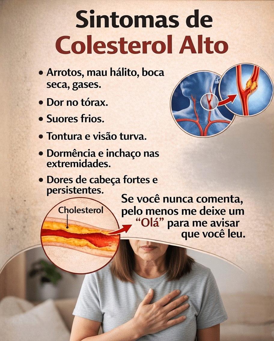 Reconhecendo os Sintomas do Colesterol Alto: Dicas Práticas para Identificar Indicadores Precoces e Apoiar o Seu Bem-Estar Geral