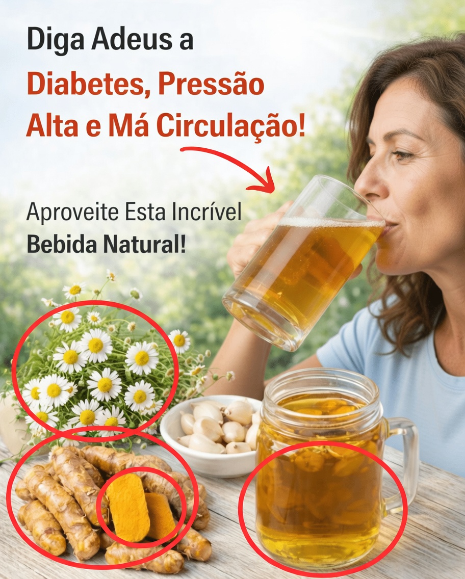 Chá de Camomila, Cúrcuma, Funcho e Louro: A Mistura de 4 Ervas que Pode Acalmar a Pressão Arterial, Estabilizar a Glicemia e Revigorar a Circulação Lenta