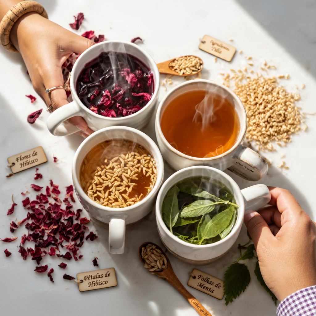 Chá de Camomila, Cúrcuma, Funcho e Louro: A Mistura de 4 Ervas que Pode Acalmar a Pressão Arterial, Estabilizar a Glicemia e Revigorar a Circulação Lenta