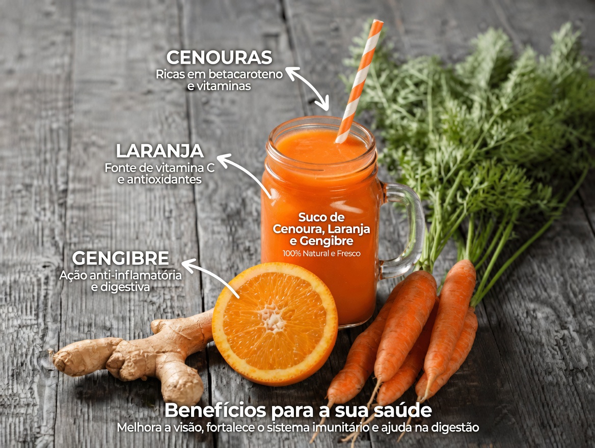 Como uma Bebida Diária de Gengibre, Limão e Cenoura Pode Ajudar a Apoiar a Digestão Saudável e a Função Hepática