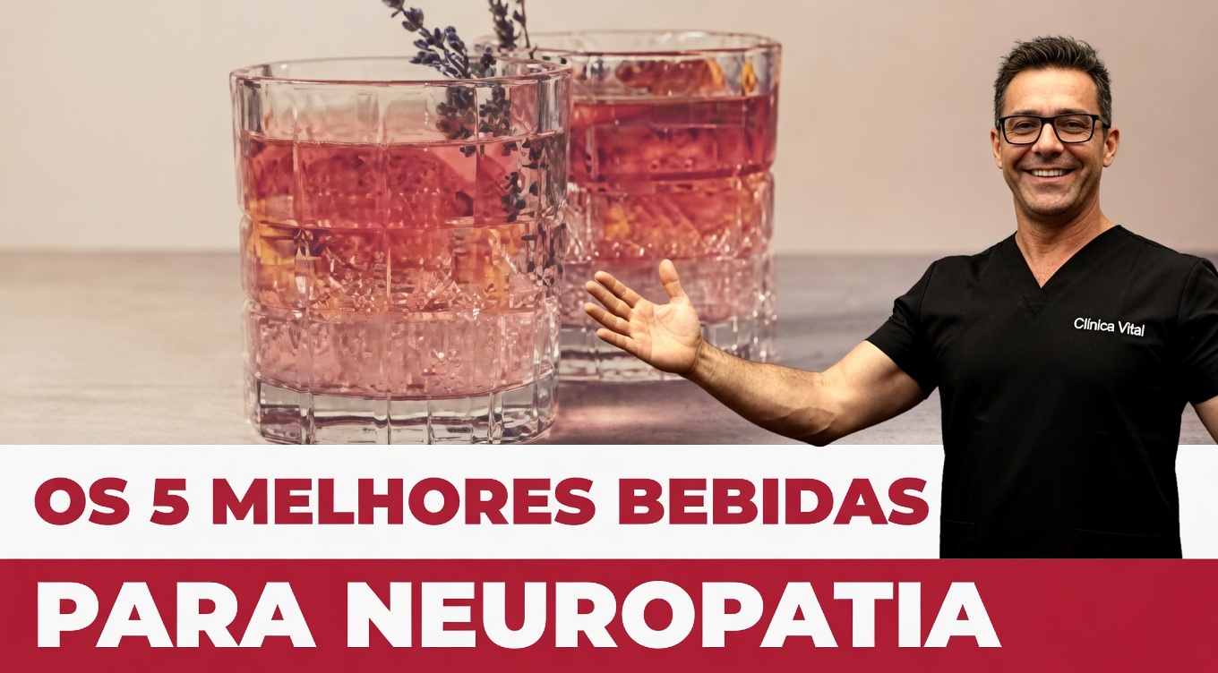 5 melhores bebidas para neuropatia periférica e alívio da dor crônica
