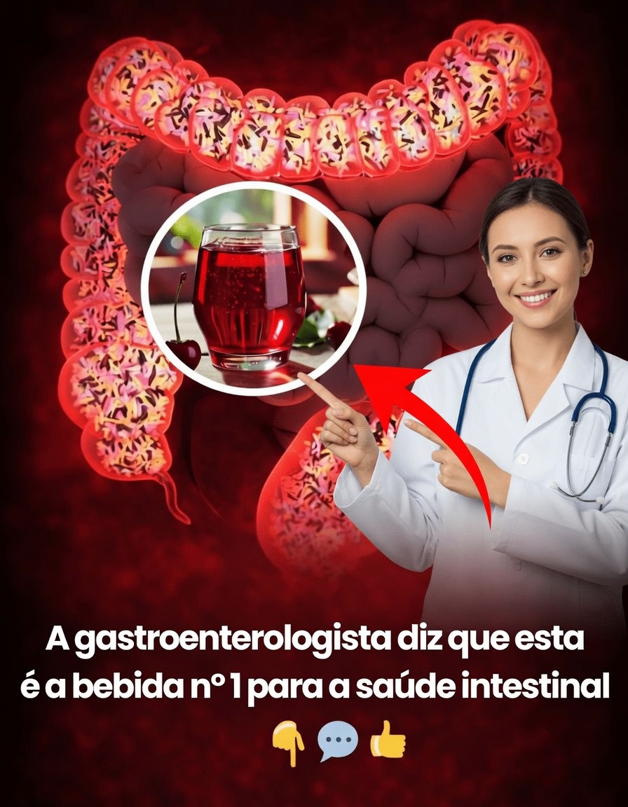 Gastroenterologista diz que esta é a bebida nº 1 para a saúde intestinal