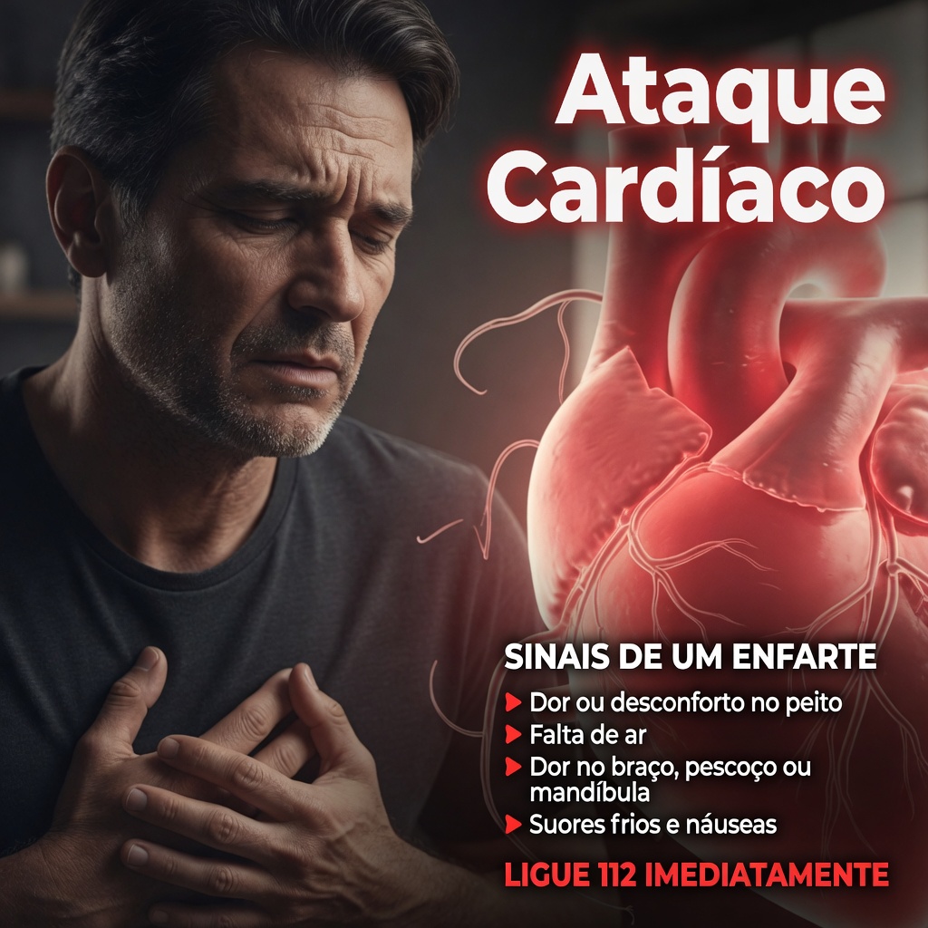 O que fazer se você estiver sozinho durante um ataque cardíaco: 5 passos essenciais a tomar imediatamente