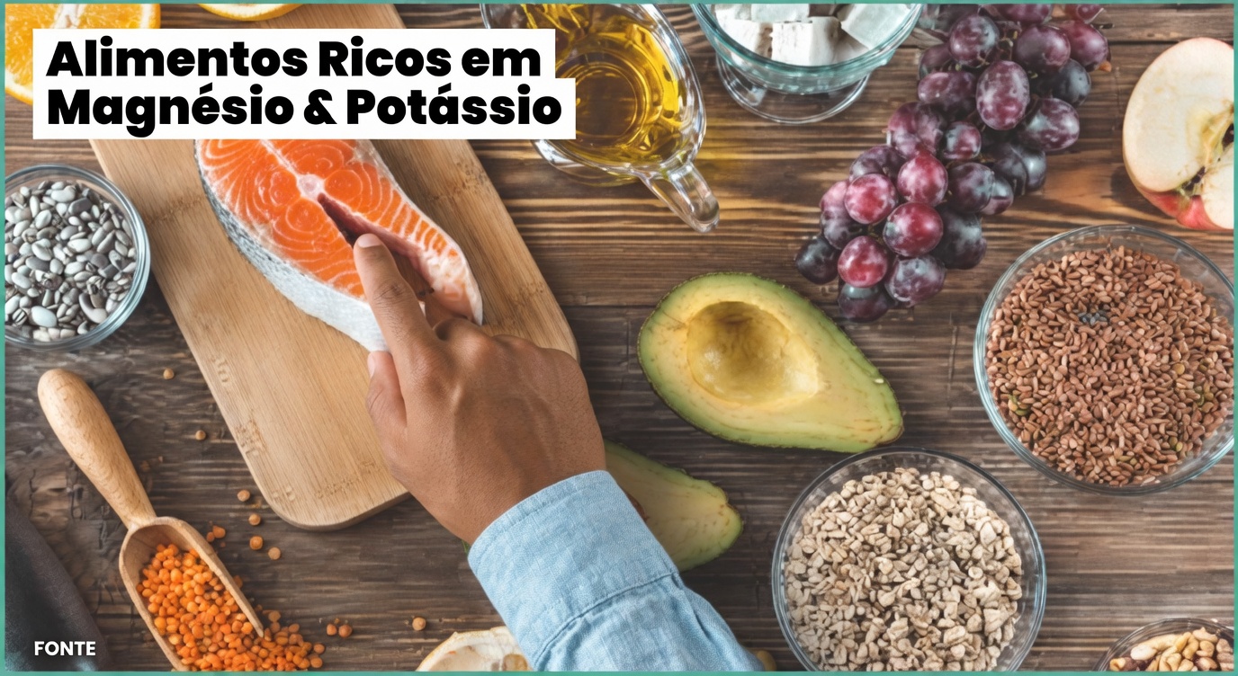 Sinais de alerta de que seus níveis de magnésio, potássio e cálcio estão desequilibrados e como corrigir isso!