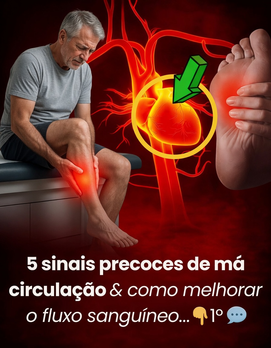 5 sinais iniciais de má circulação e como melhorar o fluxo sanguíneo