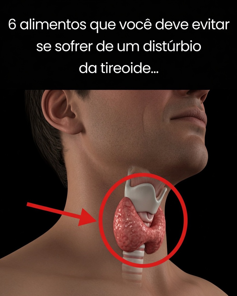 6 alimentos que você absolutamente precisa evitar se sofre de distúrbio da tireoide