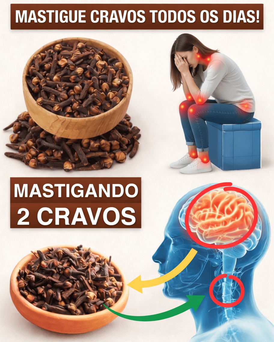 Coma 2 cravos-da-índia todos os dias e VEJA o que acontece com o seu corpo! | Benefícios do cravo-da-índia