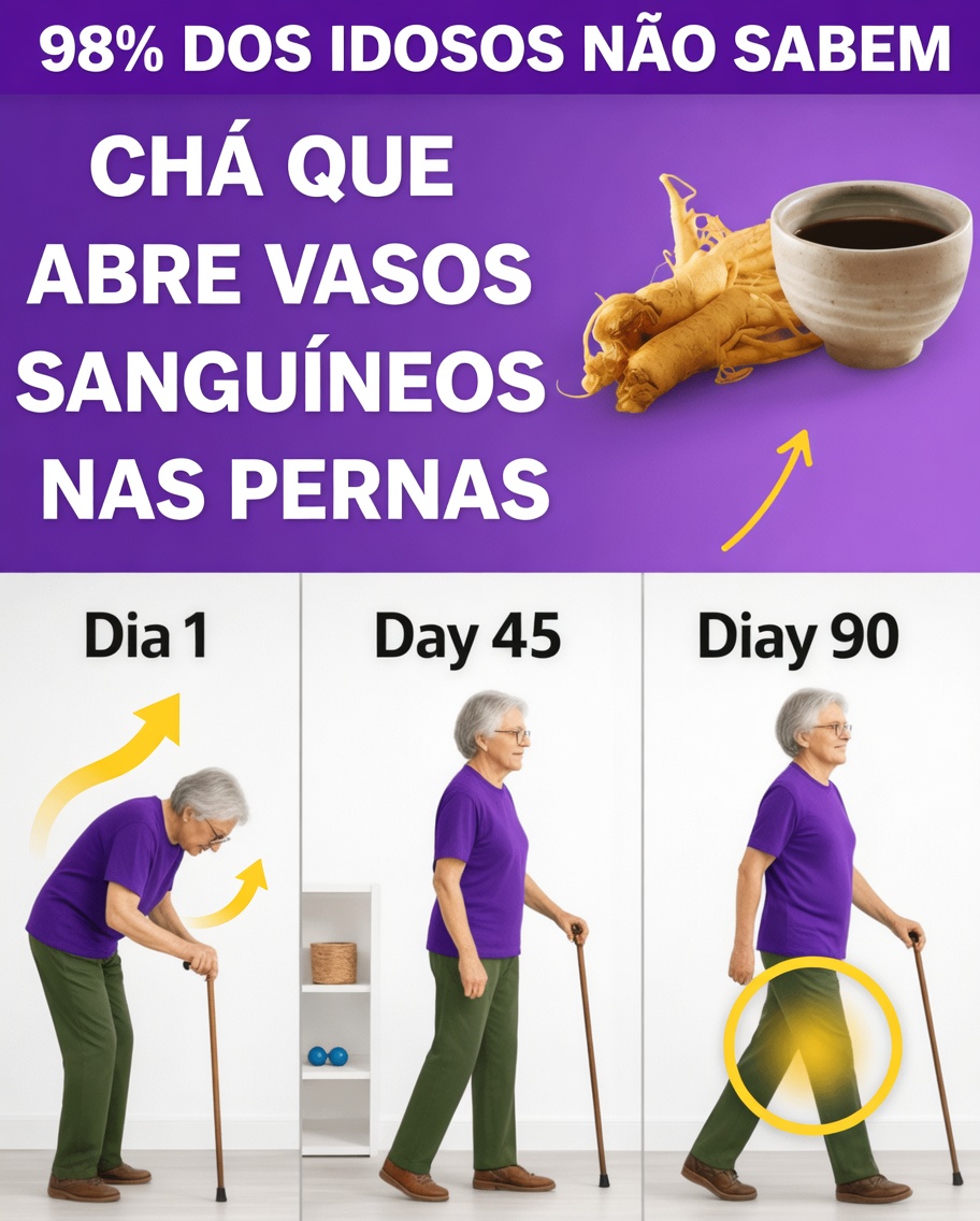 Idosos com mais de 60 anos ficam chocados com isto: 3 chás que podem restaurar a força muscular rapidamente