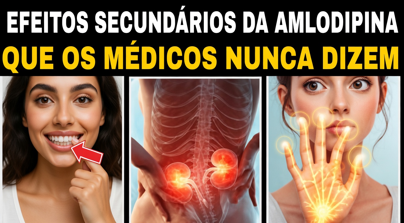 12 Efeitos Colaterais Menos Conhecidos da Anlodipina que Você Precisa Conhecer Agora