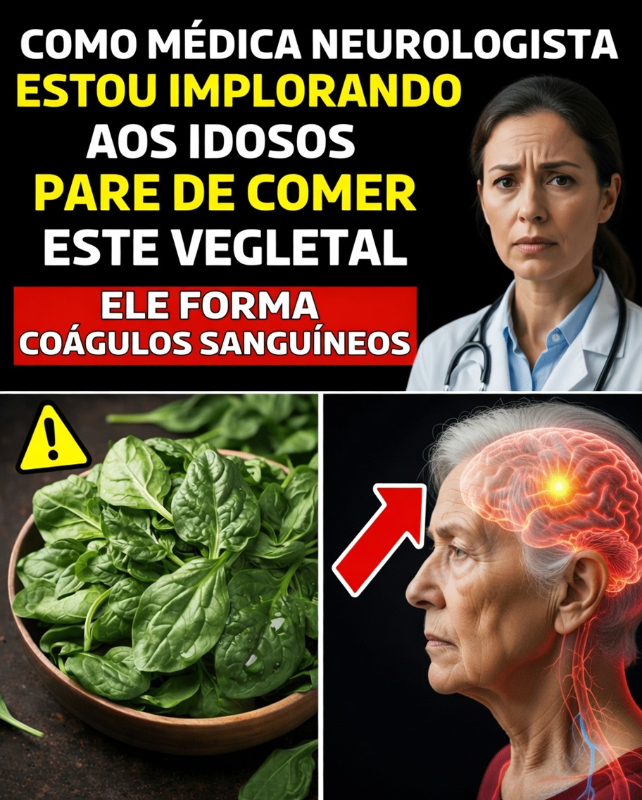 Como Médico, Estou CHOCADO: ESTE Legume Aumenta o Risco de AVC da Noite para o Dia