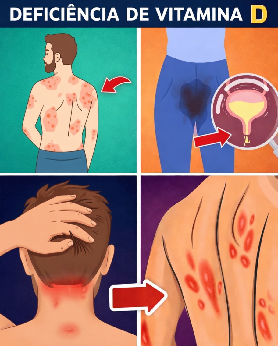 10 Sinais Discretos de que Você Está com Pouca Vitamina D – Não os Ignore!