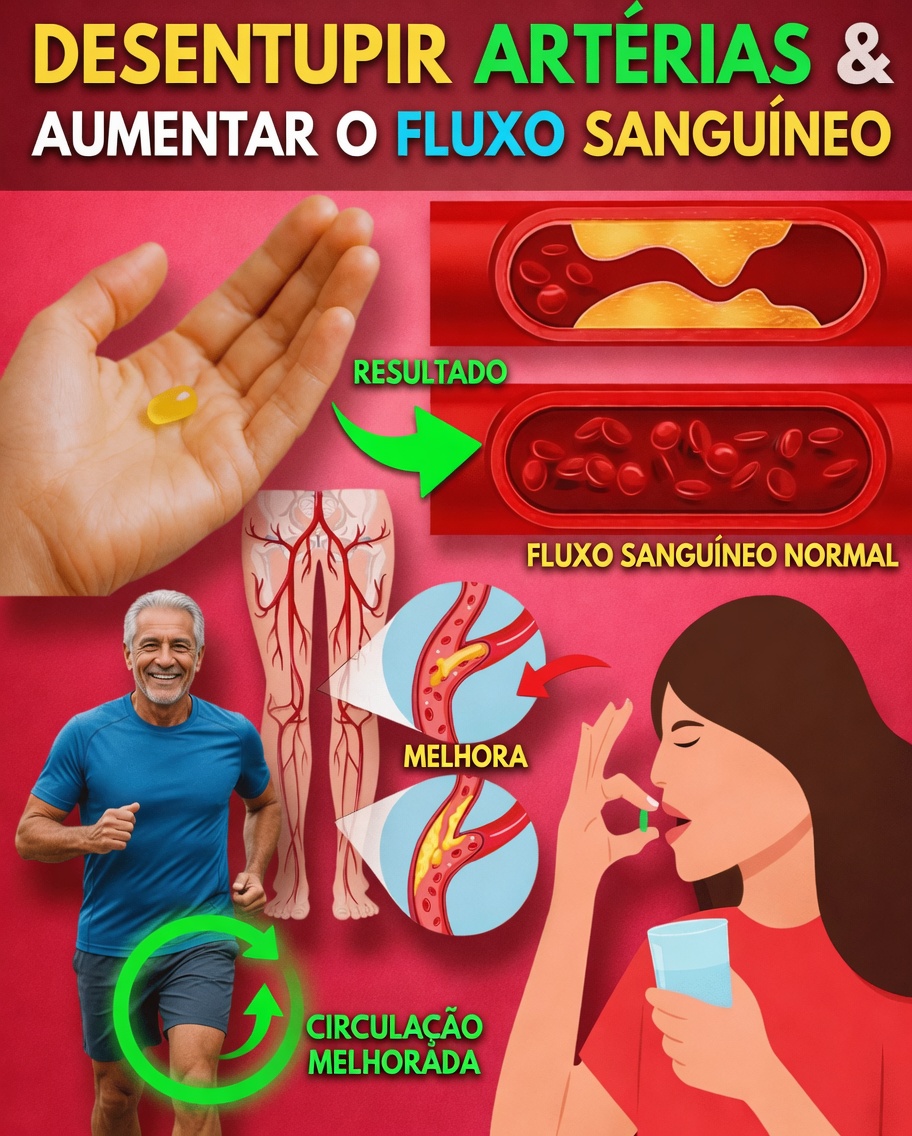 7 vitaminas poderosas que podem ajudar a manter as artérias mais limpas e a melhorar naturalmente o fluxo sanguíneo para a saúde do coração
