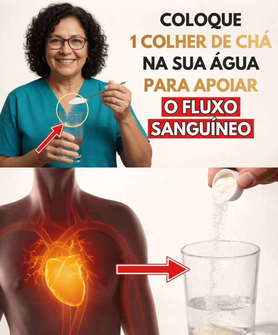 Tem mais de 60 anos? Não beba apenas água pura — adicione ESTE mineral para melhorar a circulação sanguínea e a hidratação celular | Dicas de saúde para idosos