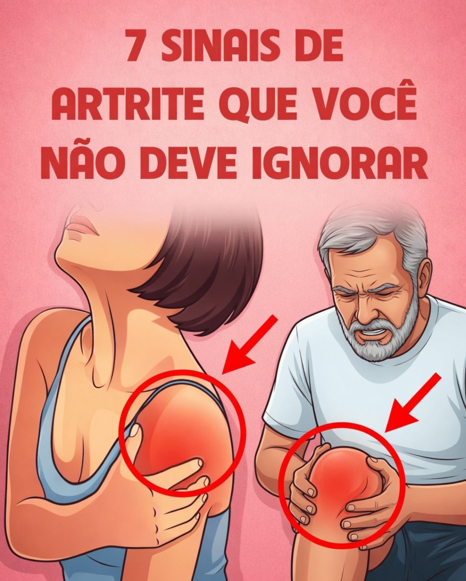 7 Sinais de Artrite que Você Não Deve Ignorar