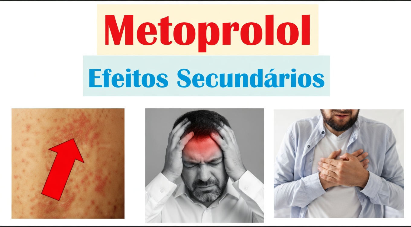 Os 10 efeitos colaterais do metoprolol frequentemente negligenciados nas conversas