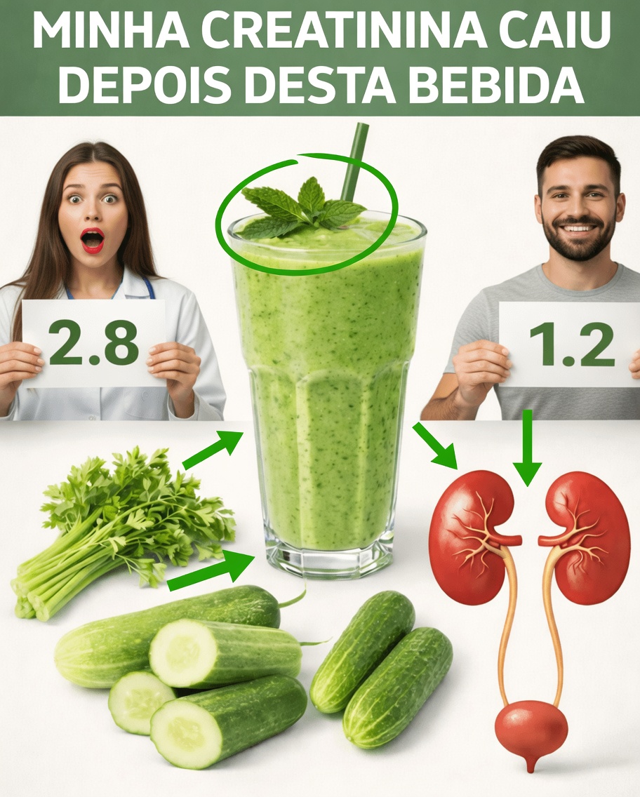 Descubra as 3 principais bebidas matinais que podem reduzir a creatinina e apoiar a saúde dos rins naturalmente