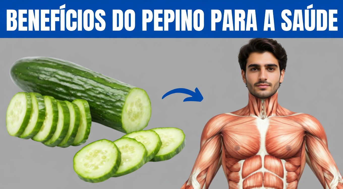 15 Benefícios do Pepino para Homens: Por que Comer um Pepino por Dia Pode Favorecer Sua Saúde e Vitalidade