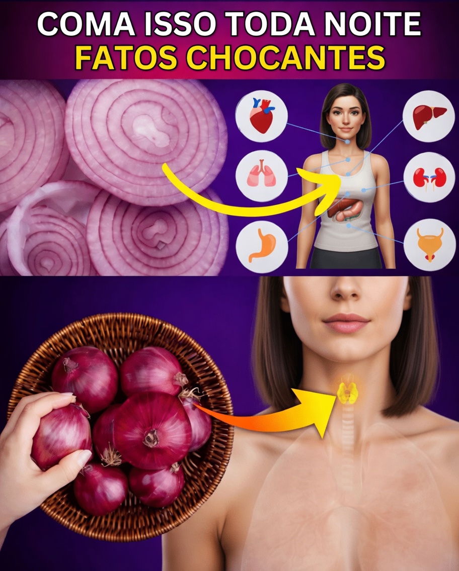 Coma Cebolas Roxas Todos os Dias e Veja o que Acontece – Os Médicos Nunca Contam ISSO!