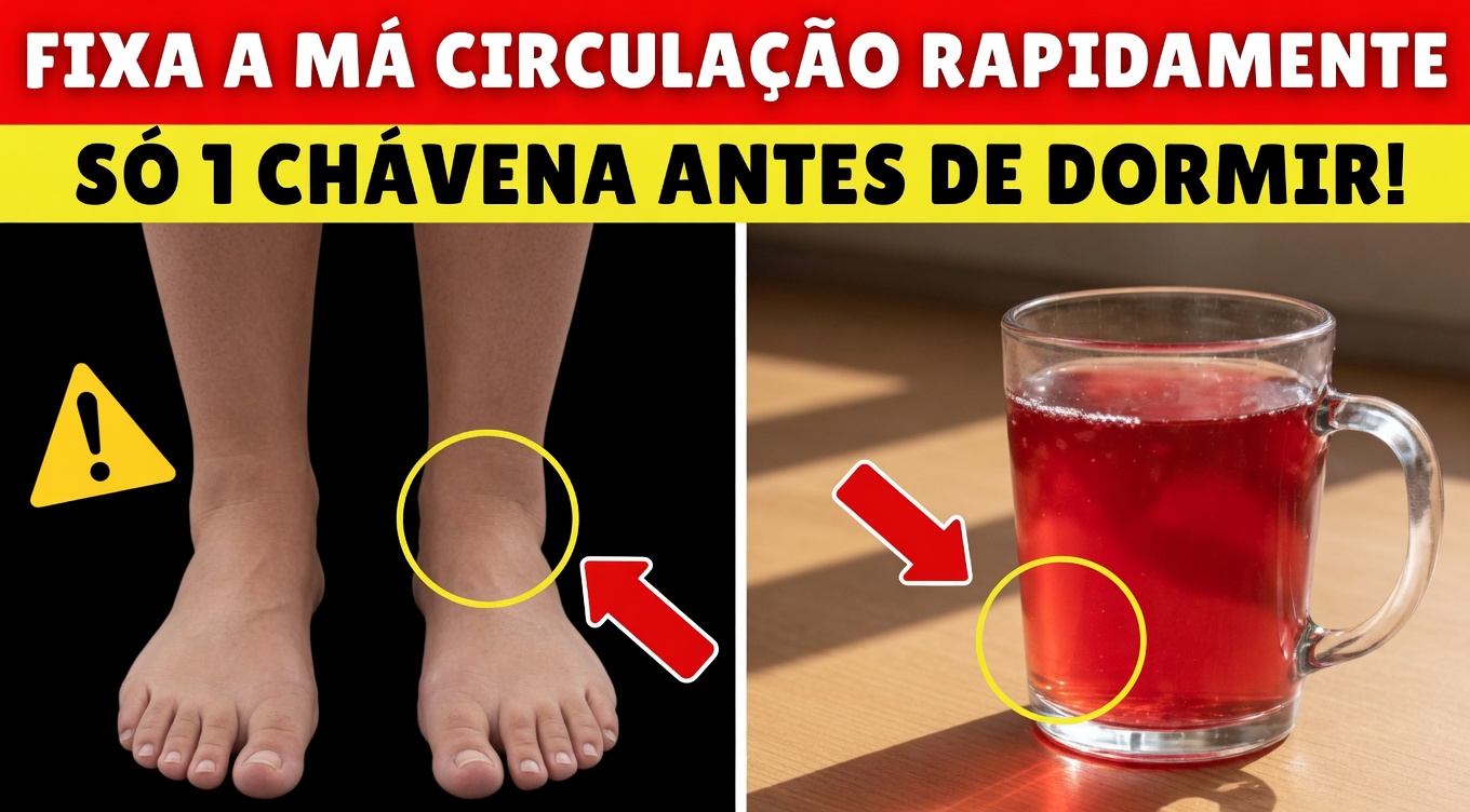 A bebida nº 1 que os idosos devem experimentar para melhorar a circulação