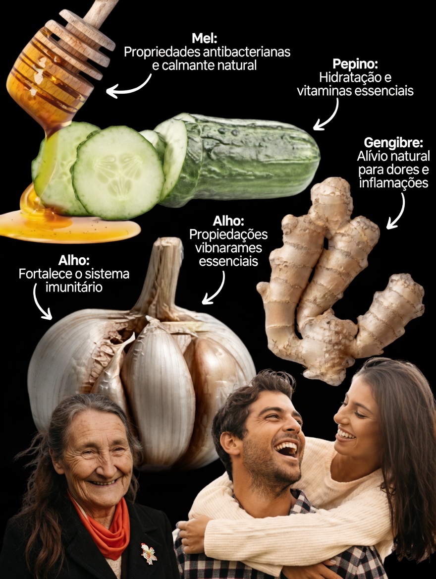 Limão, Alho, Cúrcuma e Gengibre: O Melhor Estimulante Natural para a Saúde Masculina