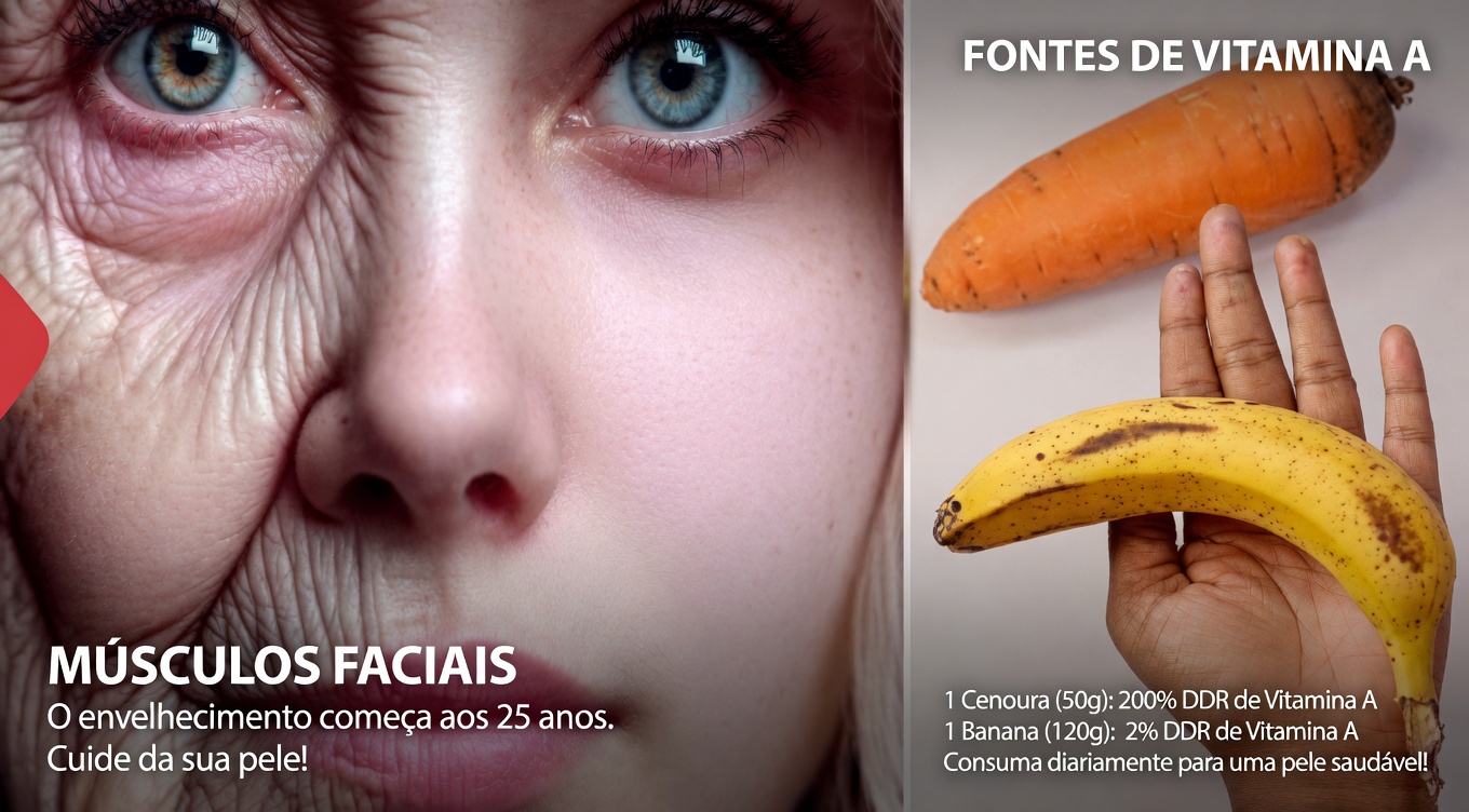 Receita de Máscara Facial Anti-Idade de Banana e Cenoura