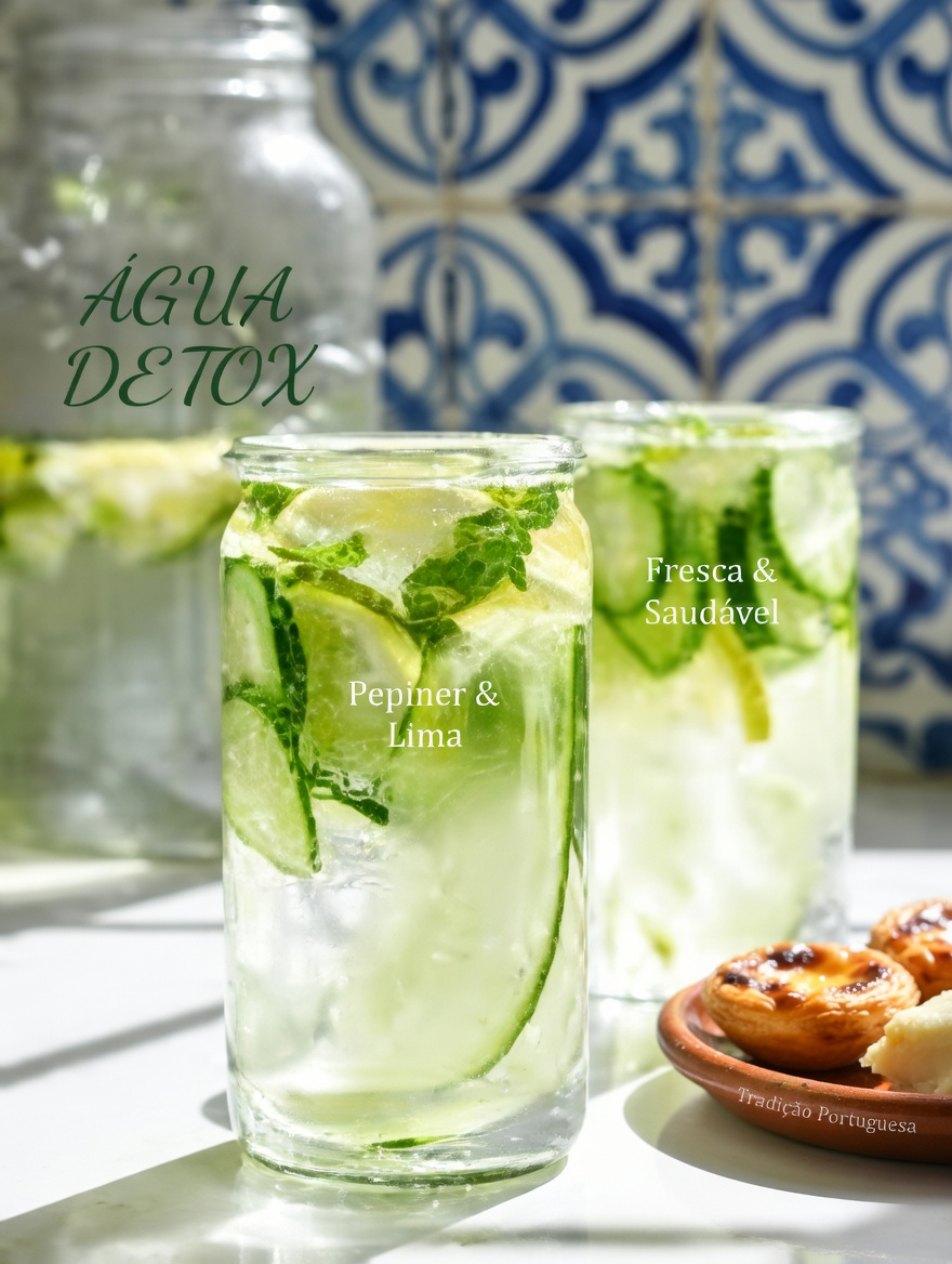 9 Razões Para Beber Pepino, Gengibre, Hortelã, Limão e Água Todos os Dias