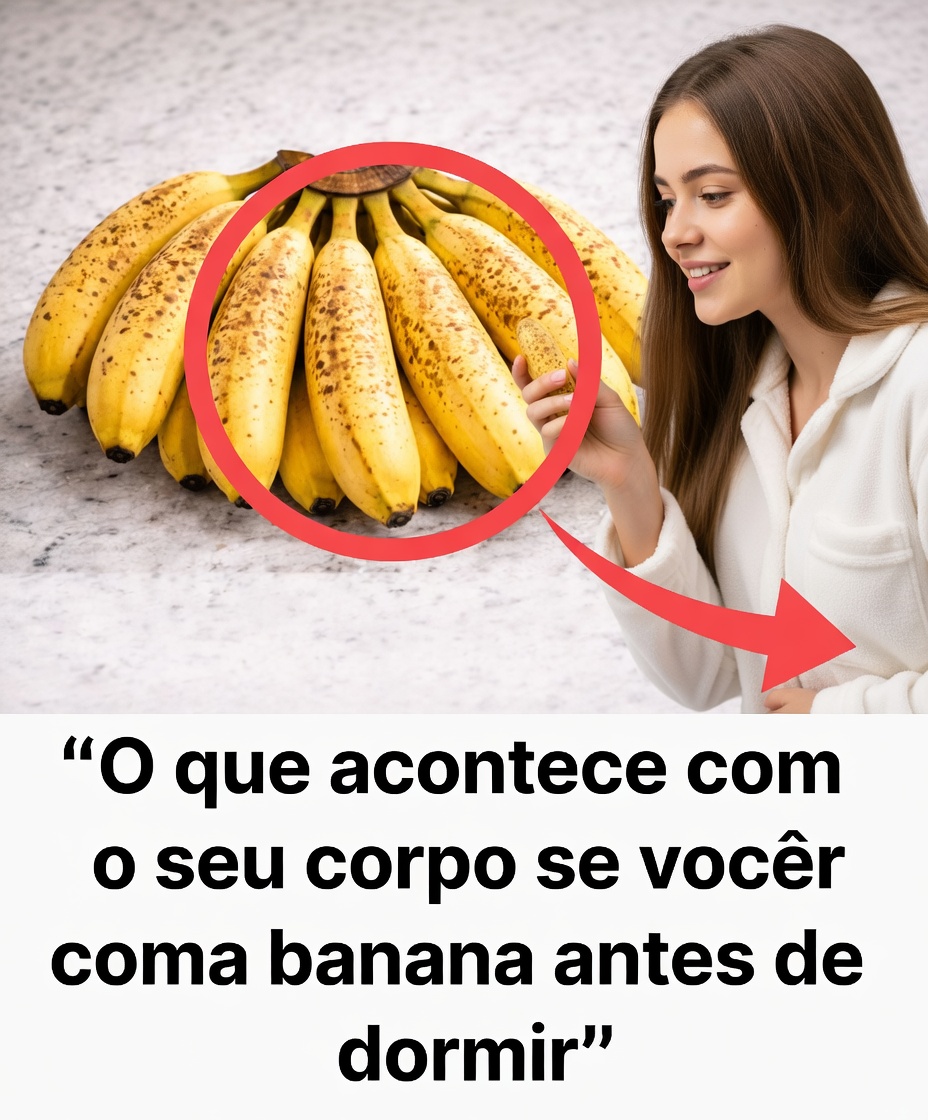 O Que Acontece com o Seu Corpo Quando Você Come uma Banana Antes de Dormir (Benefícios e Efeitos)