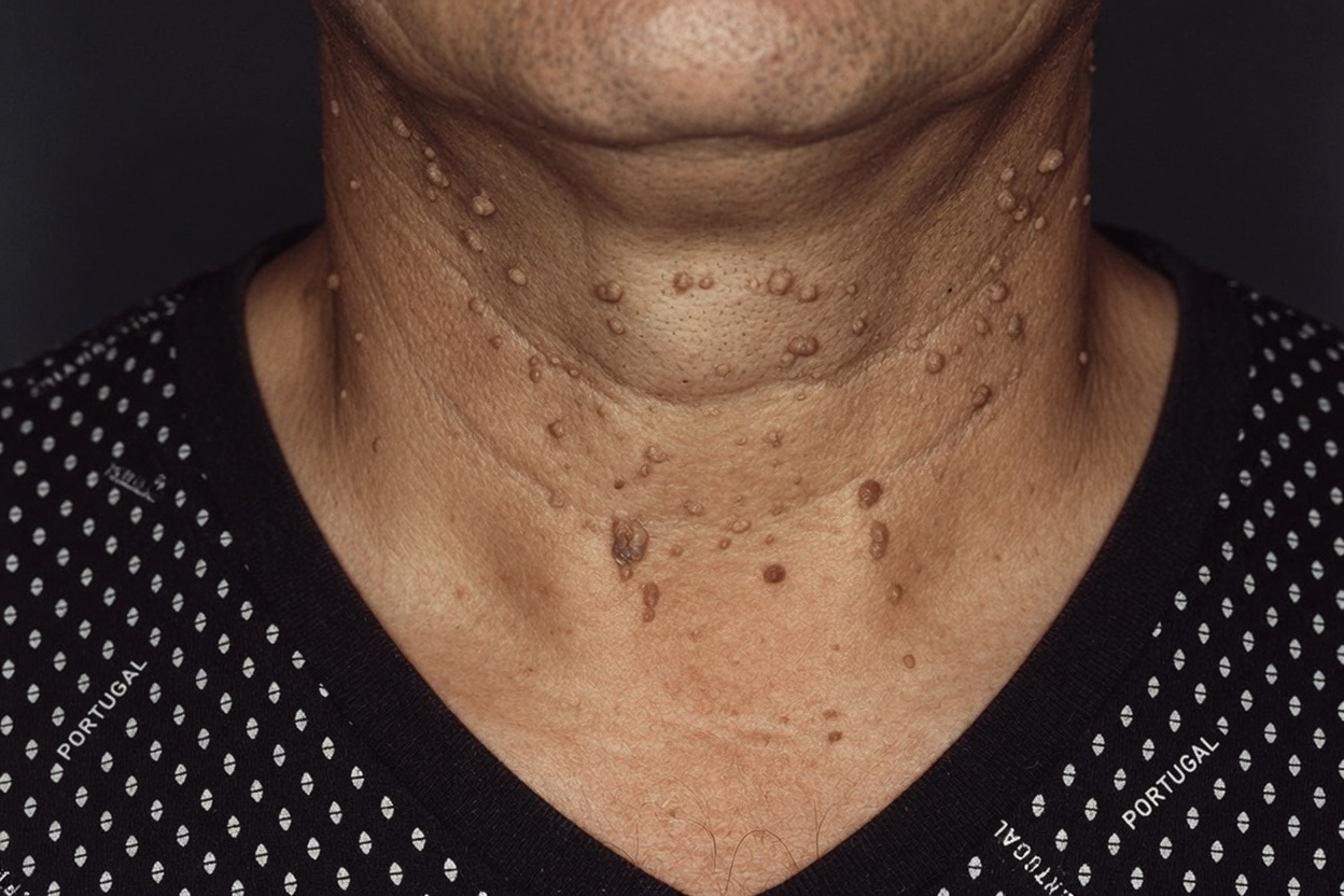 Você também desenvolveu essas bolinhas na pele do pescoço? Descubra causas comuns e hábitos diários simples