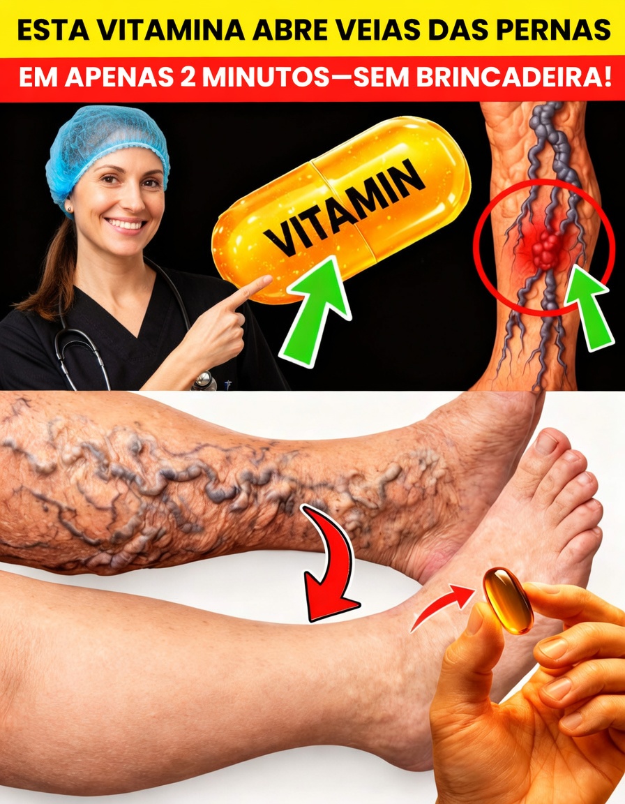 Idosos, Suas Pernas Estão Sussurrando Avisos que Você Não Pode Ignorar? 4 Vitaminas que Podem Apoiar uma Circulação Saudável nas Pernas