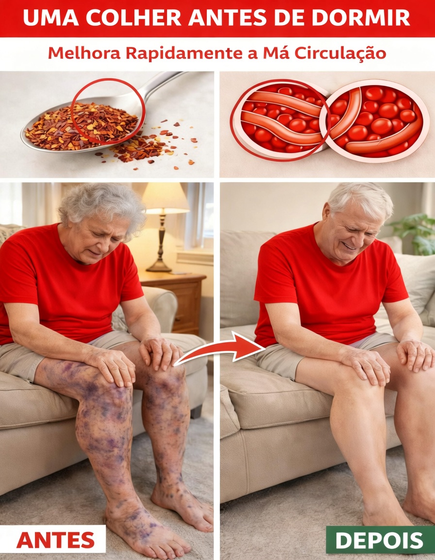 Idosos: Melhore a Circulação nas Pernas Durante a Noite com Este Simples Hábito Antes de Dormir