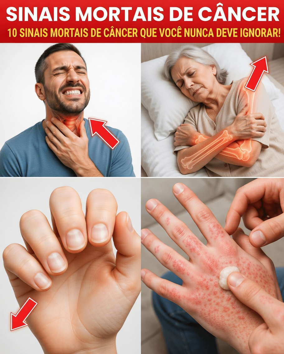 10 Sinais de Alerta de Câncer que Adultos Devem Conhecer e Discutir Rapidamente com seu Médico para uma Conscientização Proativa da Saúde