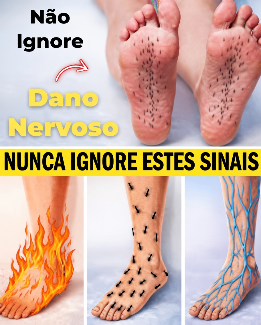 15 Sinais Precoces de Danos nos Nervos que Você Nunca Deve Ignorar Após os 40