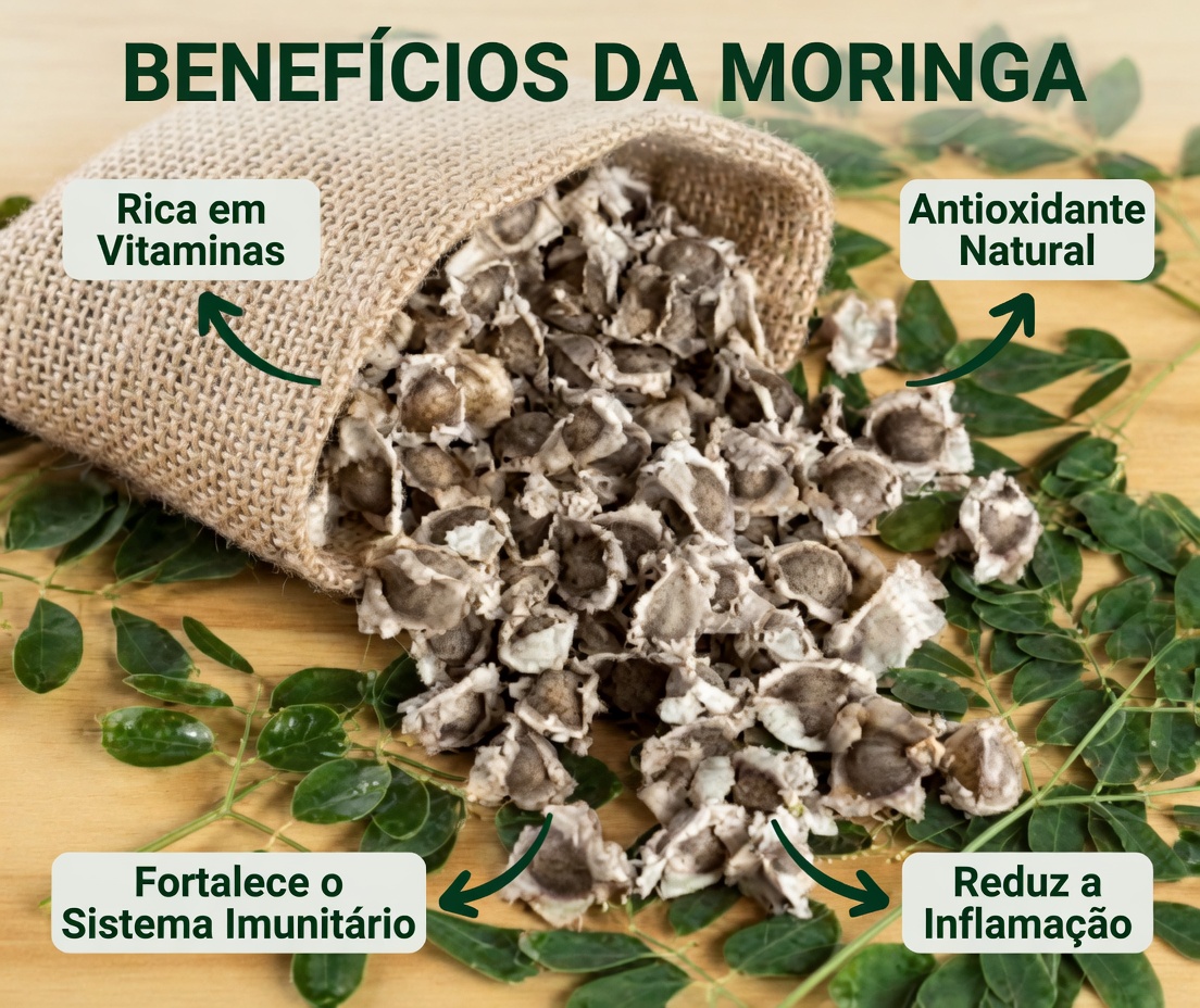 Desperte o Poder Oculto das Sementes de Moringa: 12 Benefícios que Transformam a Vida e que a Ciência Está Finalmente Confirmando