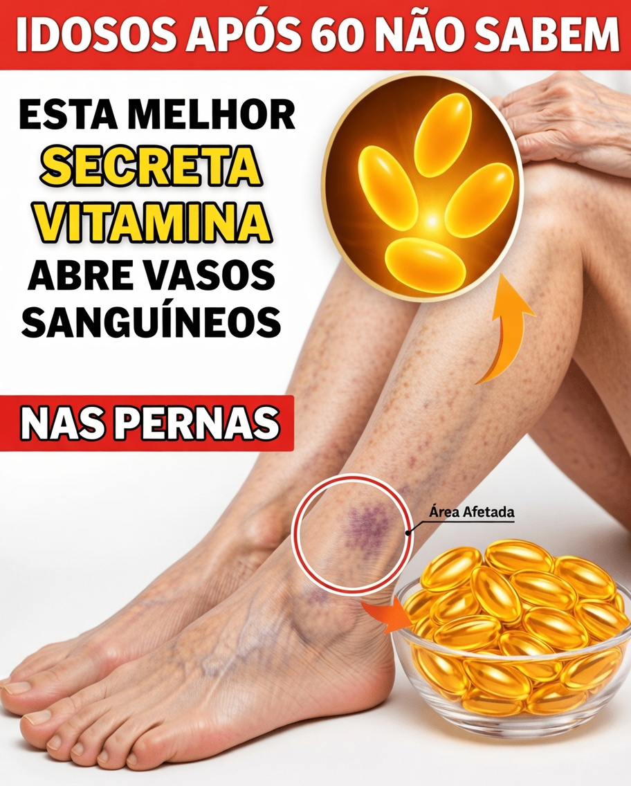 3 Melhores Vitaminas para Acabar com Câimbras nas Pernas e Recuperar a Força em Idosos: Fortaleça Suas Pernas Naturalmente