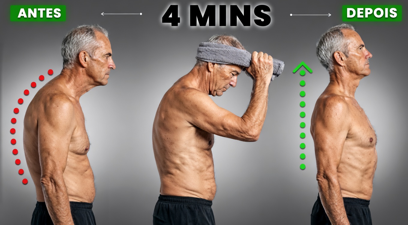 Como corrigir a postura de cabeça para a frente depois dos 60 anos em apenas 4 minutos – a rotina suave em que o médico mais velho do Japão jura que funciona