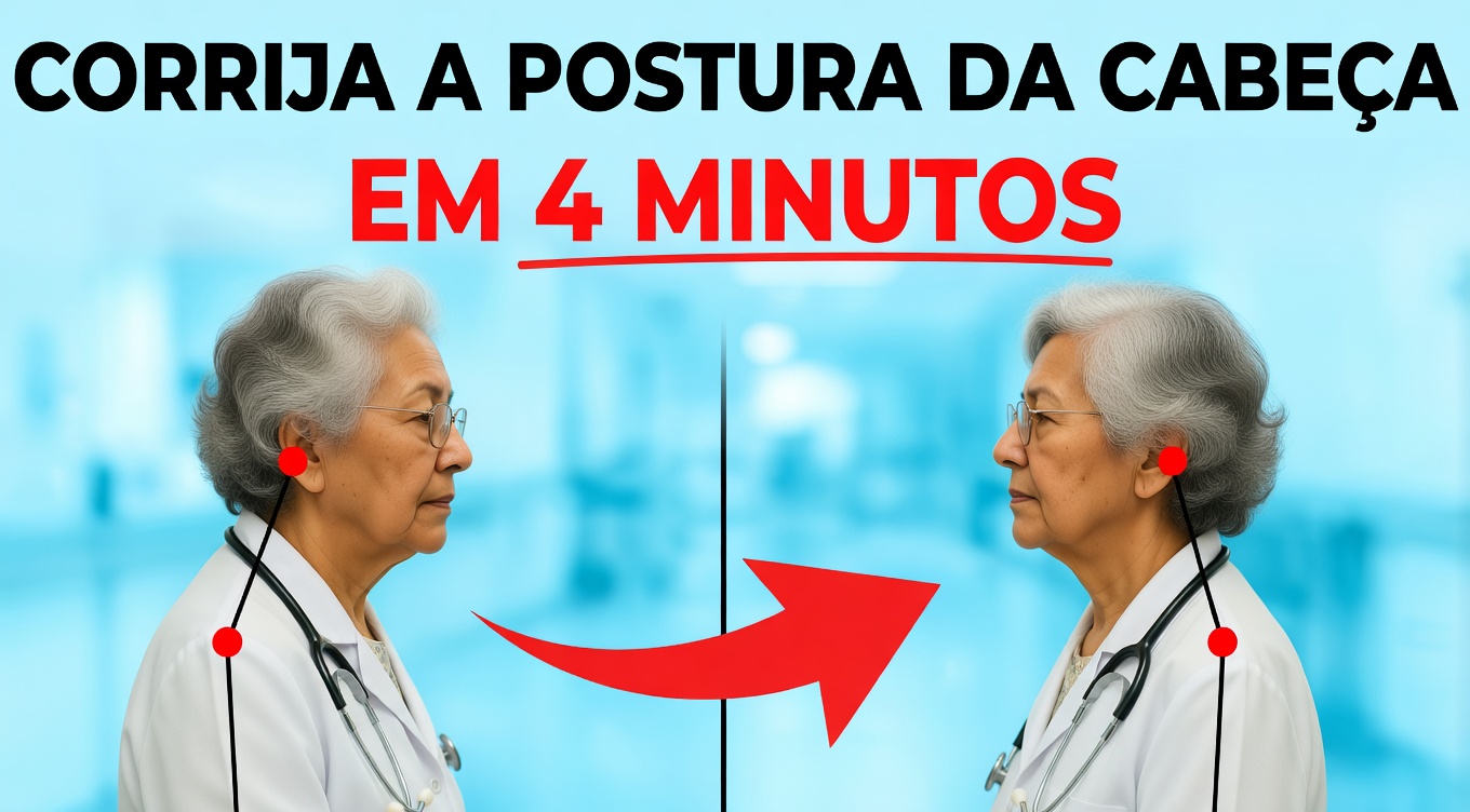 Como corrigir a postura de cabeça para a frente depois dos 60 anos em apenas 4 minutos – a rotina suave em que o médico mais velho do Japão jura que funciona