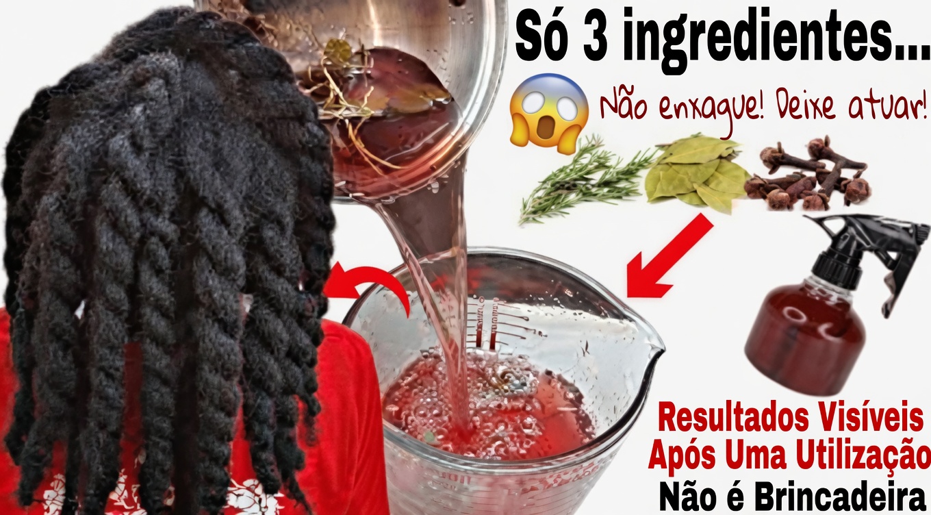 Cravo, Alecrim e Gengibre: o simples tônico capilar de 3 ingredientes que está chocando as pessoas (melhor do que a Aloe Vera?)