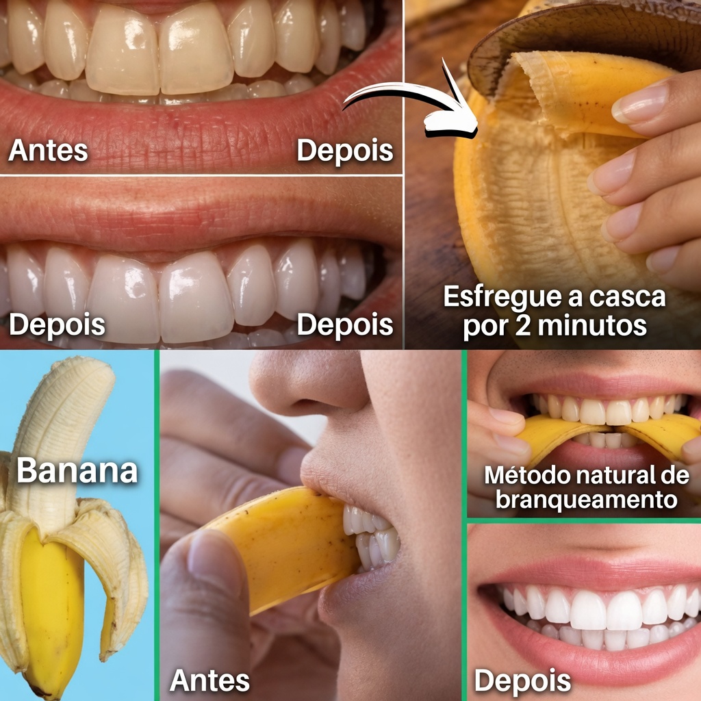 Em Apenas 2 Minutos, Remova 10 Anos de Manchas nos Dentes – O Clareador Natural que Realmente Funciona