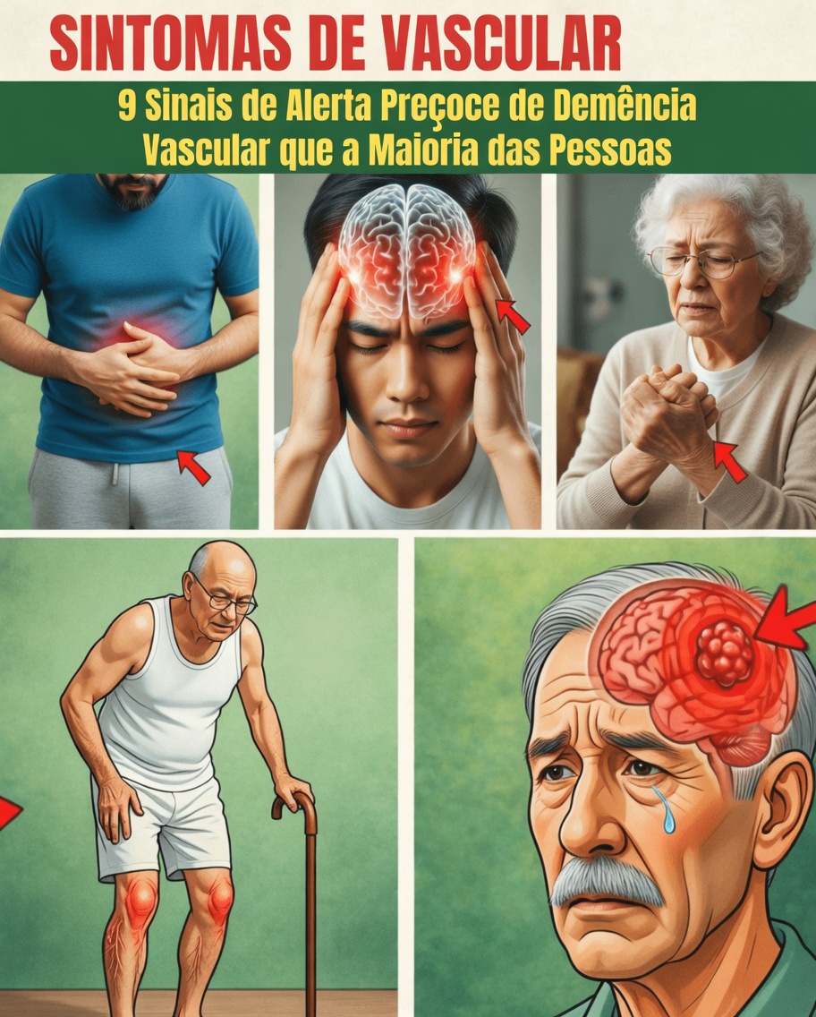 Primeiros Sinais de Demência Vascular (A Maioria das Pessoas Ignora o nº 3) – O Que o Seu Cérebro Está Lhe Dizendo Silenciosamente Antes que Seja Tarde Demais